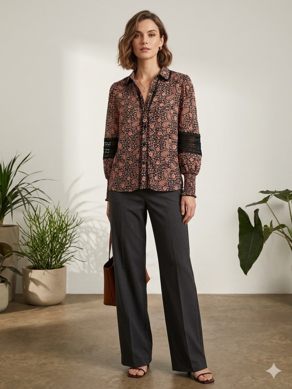New Miss June Paris blouse